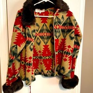 Tasha Polizzi Aztec jacket